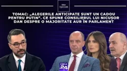 Ediție specială. Tomac: „Alegerile anticipate sunt un cadou pentru Putin”