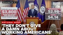 FULL: Hakeem Jeffries blasts Trump, GOP over rising costs on affordability, tariffs and Iran war