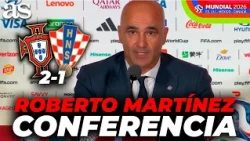 Roberto MARTÍNEZ PRESS CONFERENCE after Portugal 2-1 Croatia: Cristiano Ronaldo, Spain...