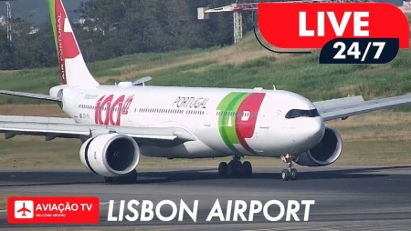Lisbon Airport Live Plane Spotting