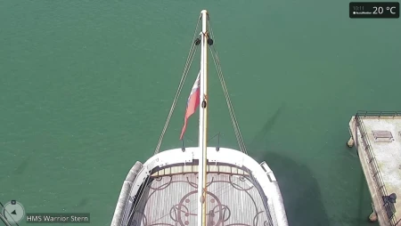 HMS Warrior at Gosport