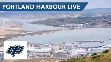Portland Harbour from OTC Watersports Centre